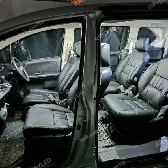 Lampu Plafon Kabin Honda FREED Double Blower isi 5 LED Super Terang