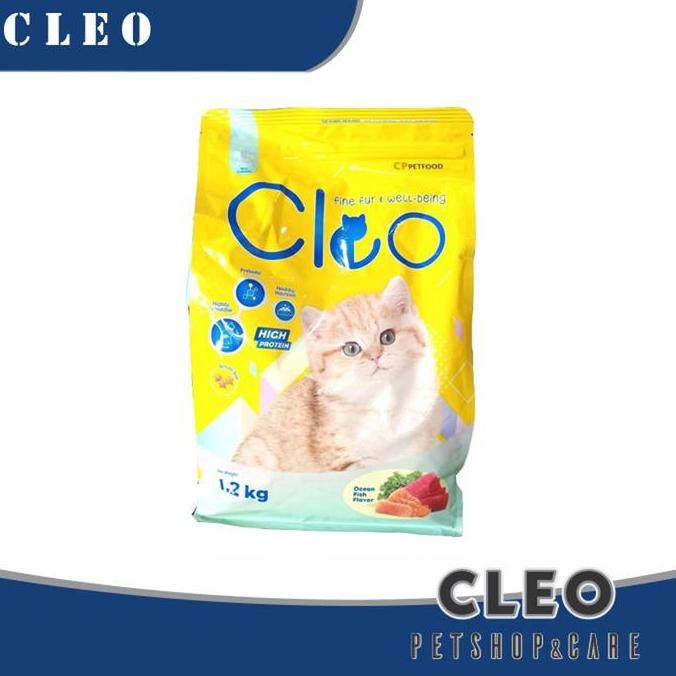 Terbaik Makanan Kucing Cleo Dry Kitten 1,2Kg Cat Food Freshpack 100% Ori