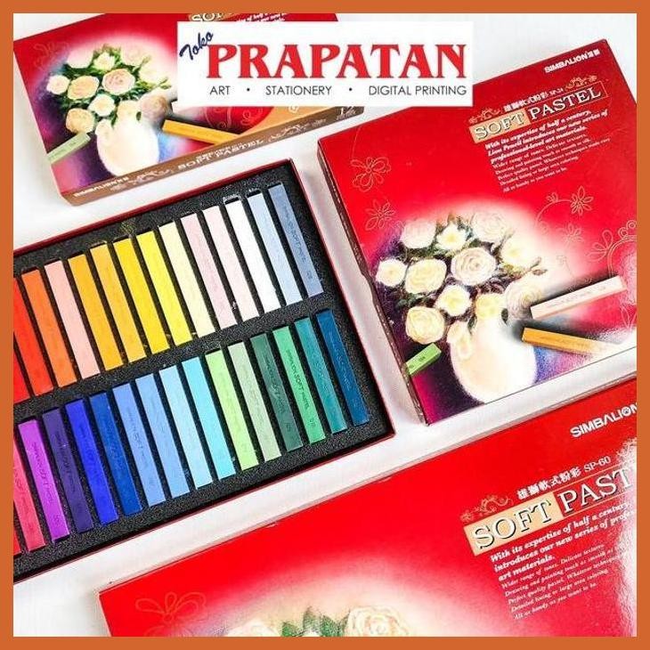 

(ATK) SIMBALION SOFT PASTEL SET ALAT TULIS LUKIS SEKOLAH KULIAH GAMBAR KANTOR