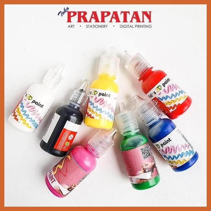 

(ATK) KIDS 3D ACRYLIC PAINT ART RANGERS XPRESSION 30ML ALAT TULIS LUKIS SEKOLAH KULIAH GAMBAR KANTOR