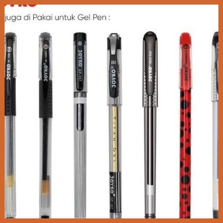 

(ATK) JOYKO GPR-341 REFILL GEL PEN 0.28MM | PENA JEL REFILL | PULPEN REFILL ALAT TULIS LUKIS SEKOLAH KULIAH GAMBAR KANTOR