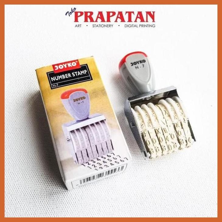 

(ATK) NUMBER STAMP / STEMPEL NOMOR JOYKO N-7 ALAT TULIS LUKIS SEKOLAH KULIAH GAMBAR KANTOR