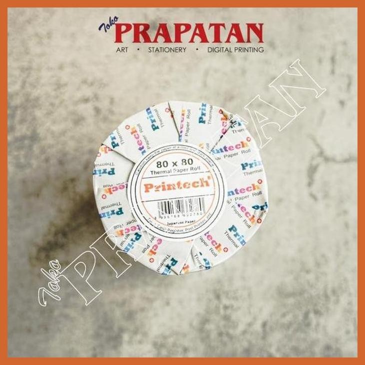 

(ATK) KERTAS THERMAL / THERMAL PAPER ROLL / KERTAS KASIR 80 X 80 PRINTECH ALAT TULIS LUKIS SEKOLAH KULIAH GAMBAR KANTOR