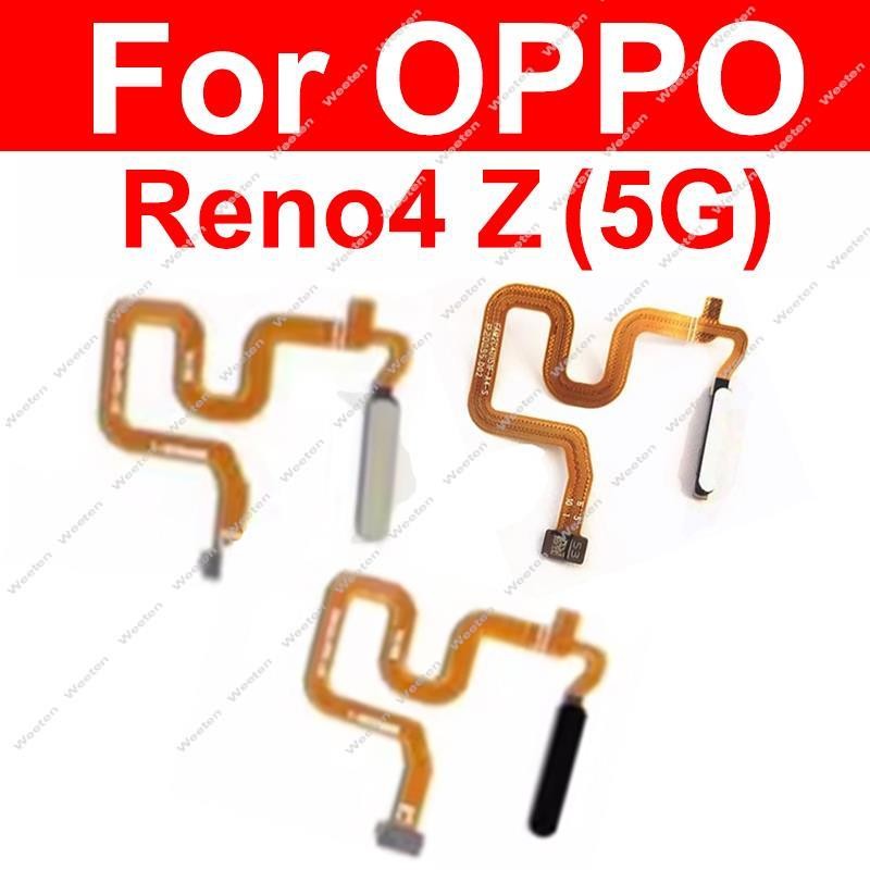 

Kabel Fleksibel Sensor Sidik Jari Daya Untuk OPPO Reno4 Z 5G 4Z Touch ON Off Power Button Finger Pri