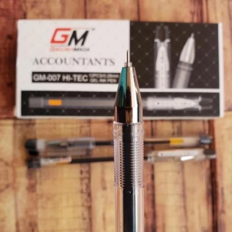 

Salt Pulpen Gel Pen Hi Tech 0,28 Mm Ag-007Hi (12 Pcs) Ed-76