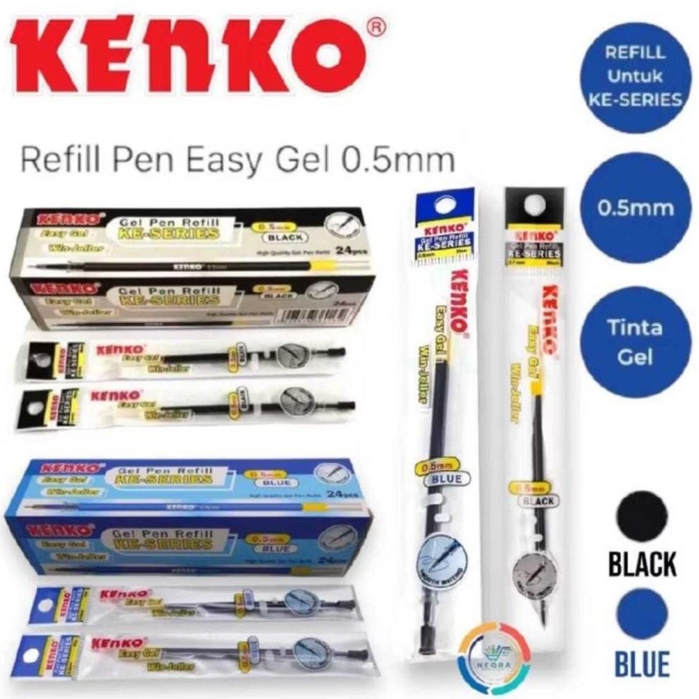 

Cod Diskon Jual Refill Isi Ulang Pulpen Kenko Easy Gel 0.5Mm Isi 24Pcs Fs-6