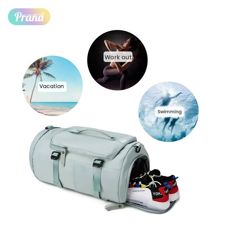 Bf888S Prana Tas Slempang/Ransel /Prana Gym Bag/Travelling Bag Dr- Ukuran Besar Tas Olahraga Gym Pn-