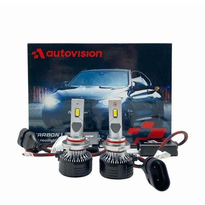 Bohlam Lampu LED Mobil Autovision Carbon LX HB3 63Watt Headlight 4700K Original