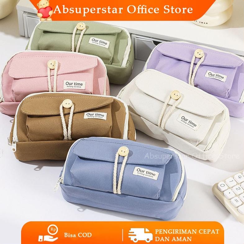 

Original Large Capacity Kawaii Pensil Kapasitas Besar Pensil Tas Kantong Dudukan Kotak Organizer Perlengkapan Sekolah Wwr-76