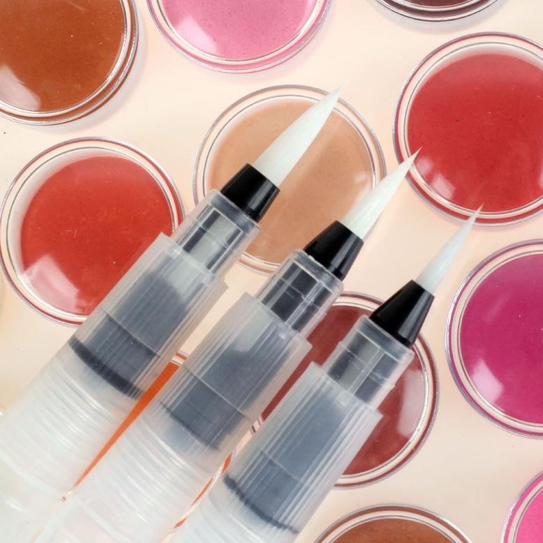 

Terlaris Water Pen Set/6 Paket Kuas Cat Air Lembut Untuk Menggambar/Melukis Ke-72