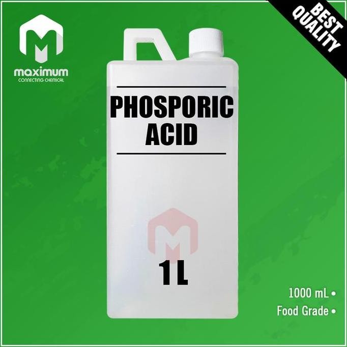 

Phosporic Acid Food Grade 85% 1 kg / Asam Fostat