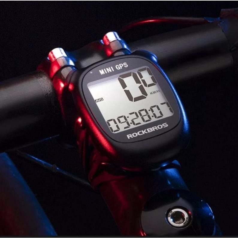 Premium Rockbros Mini GPS Sepeda Speedometer Computer Sepeda Mini GPS Bicycle Computer High Quality