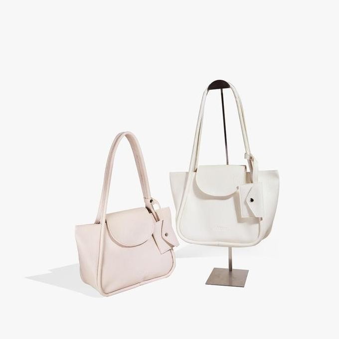 DI152 >> Tas Wanita Minara Bag Elegan Bahu Wanita Totebag Simpel Plus Dompet Kecil - Cewek