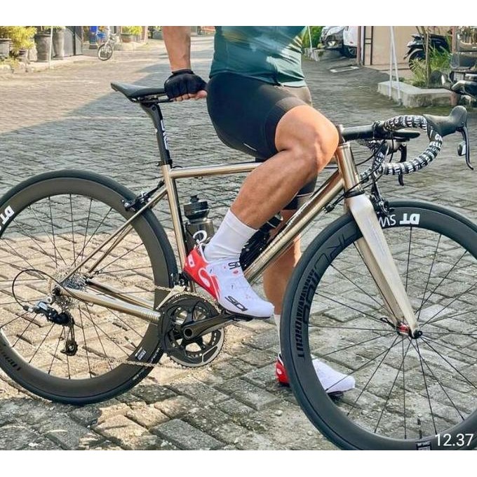 FRAME CHROMOLY CR03 SEABOARD FORK CARBON FRAME SEABOARD CR03 TSUNAMI ORIGINAL DAN TERPERCAYA