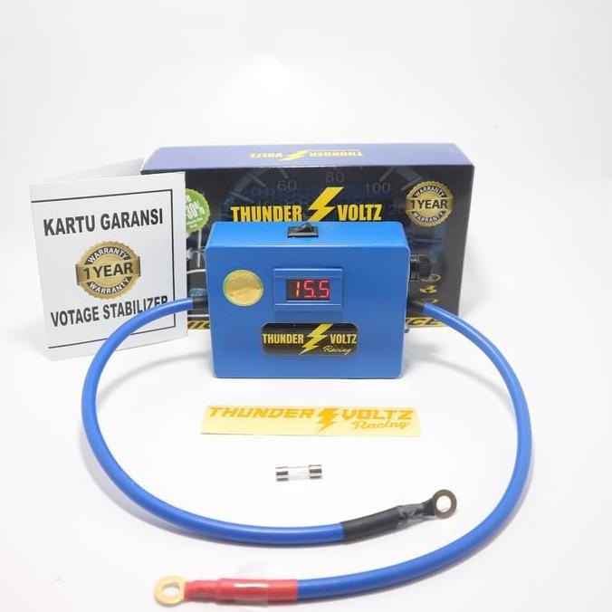 STABILIZER AKI ACCU MOTOR MOBIL THUNDER VOLTZ ORIGINAL DAN TERPERCAYA