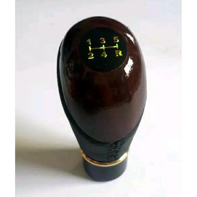 DR21>> gear knop knop gigi mobil perseneling mobil hitam combinasi kayu
