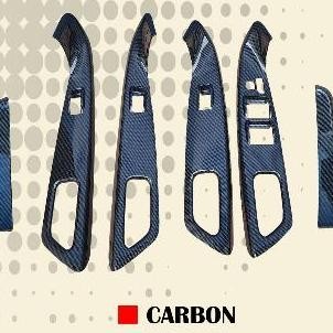 DS104 >> Panel Arm Rest Dashboard Grand Innova Wood Carbon Black Piano 2004 2005 2006 2007 2008 2009