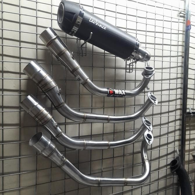 KNALPOT LEOVINCE IMPORT TAIWAN FOR NMAX AEROX ADV 150 XMAX VESPA MATIC Original