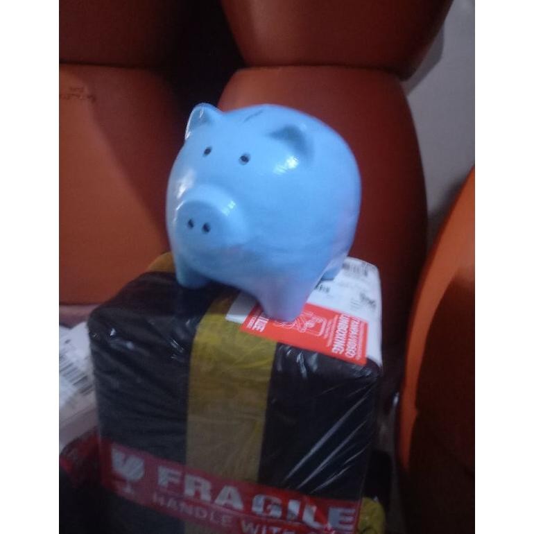 Cod Celengan Babi Keramik Tanah Liat 16X11X11Cm Tu26