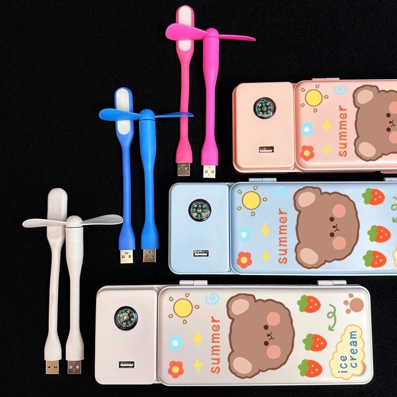 

Promo..!!! 3 In 1 Kotak Pensil Multifungsi Kotak Alat Tulis Stationery Case Kotak Pensil Kipas Angin Lampu Meja Kecil Kotak Penyimpanan Perlengkapan Belajar Kotak Pensil Multifungsi Kado Anak Ik69