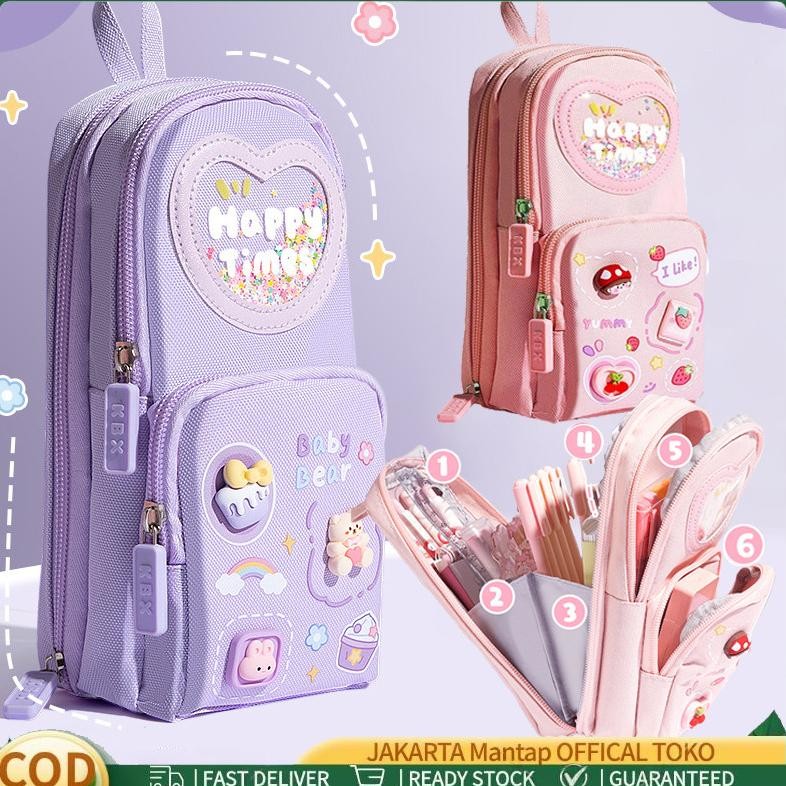 

Terlaris Mantap Tempat Pensil Kotak 3D Anak Perempuan Lucu Besar / Kotak Pensil Anak Sekolah 6 Ruang / Kapasitas Besar Pencil Case / Kotak Pensil Anak Sekolah Gha-68