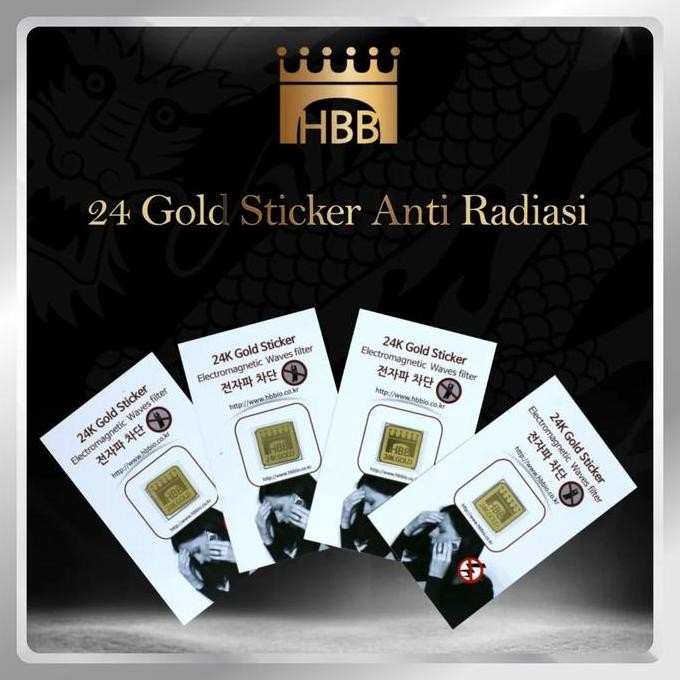 TERBARU Sticker Habibi Anti Radiasi Rasio HP 24K Gold | Sticker anti radiasi radiprotect | Penangkal