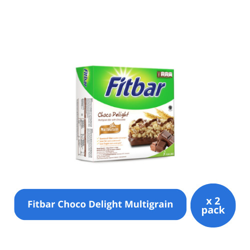 

Fitbar Choco Delight Multigrain 5s @ 22gr x 2 pack