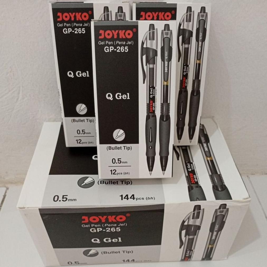 

Bisa Cod Promo!!!! Pulpen Gel Joyko Q Gel Gp-265 Hitam 0.5Mm. (Harga Di Atas Untuk Harga Per/Lusin Isi 12 Pcs) Sr-32