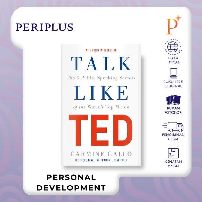 Talk Like TED: 9 Public Speaking Secrets of World' - 9781529068658