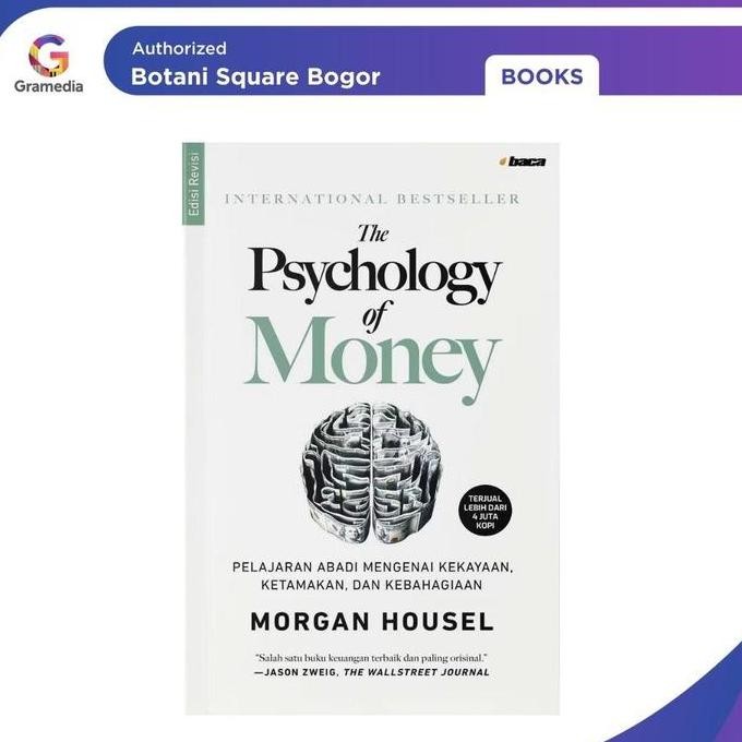 Gramedia Bogor - The Psychology of Money Edisi Revisi