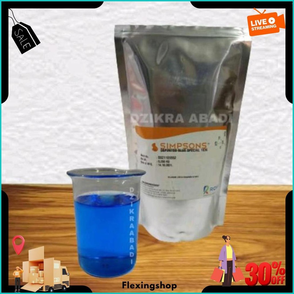 

Pewarna Minyak Biru Ospiritso Blue Special 1636 5 Gr Siap Kirim