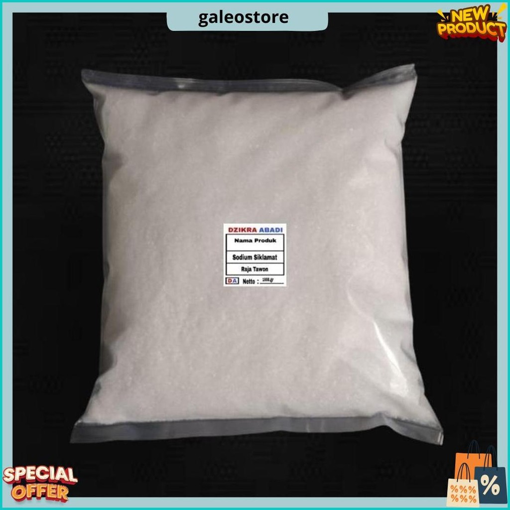 

Sodium Siklamat Natrium Siklamat Pemanis Buatan Raja Tawon 500 Gr Siap Kirim