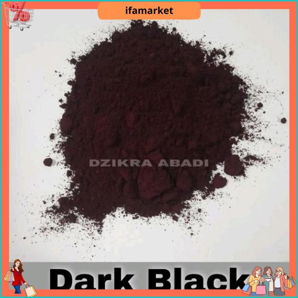 

Pewarna Makanan Bubuk Dark Black Hitam 500 Gr Terlaris