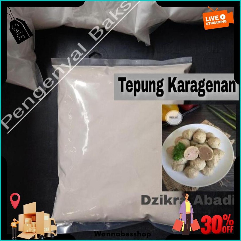 

Tepung Karagenan Pengenyal Bakso 50.Gr Siap Kirim