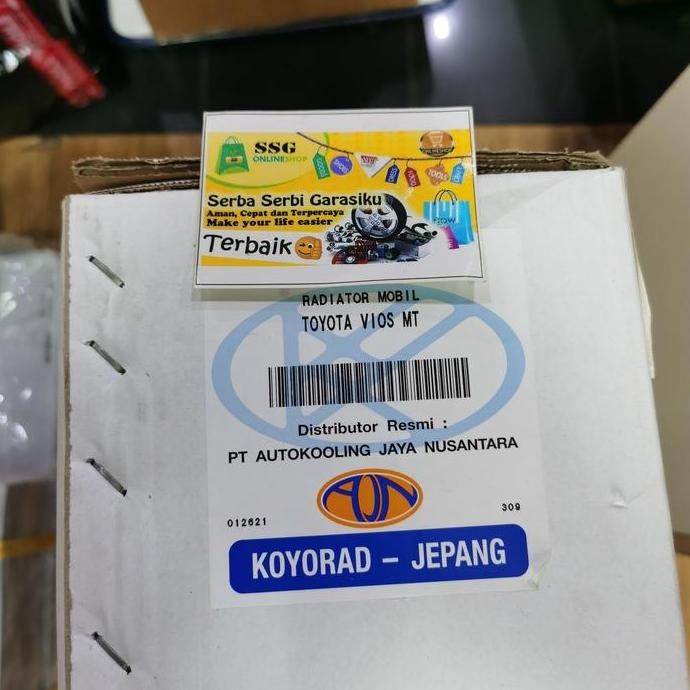 TERBARU - Radiator toyota Vios lama Manual Koyorad