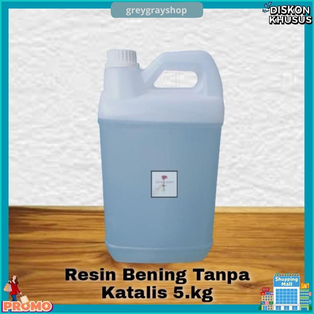 

Resin Bening Tanpa Katalis 5 Kg Termurah Banget