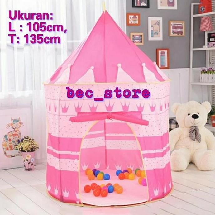 Tenda anak istana tenda anak castle murah.