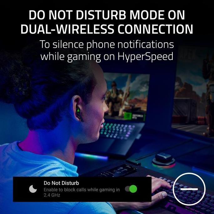 Razer Hammerhead Pro HyperSpeed - True Wireless Gaming Earbuds