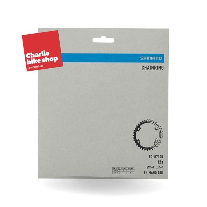 Promo Inner Chainring Shimano 105 FC-R7100 34T 12speed COD