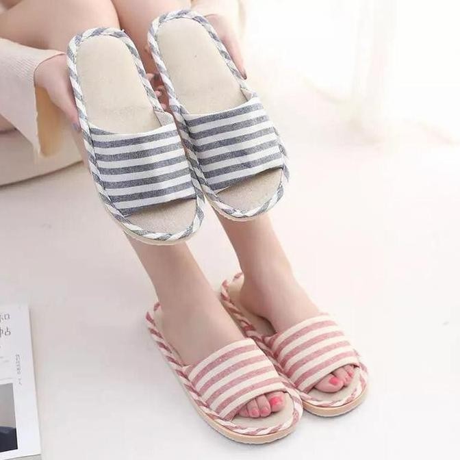 DB62>> SANDAL FLIP FLOP RUMAH KAMAR LANTAI HOTEL PRIA WANITA TEBAL EMPUK