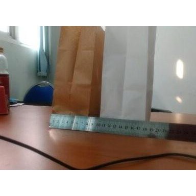 

Paper bag Fried chicken Coklat Polos Paper Warp kertas Burger kentang