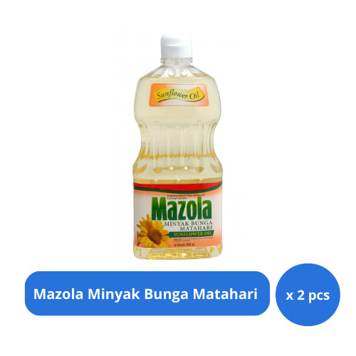 

Mazola Minyak Bunga Matahari 900 mL x 2 pcs