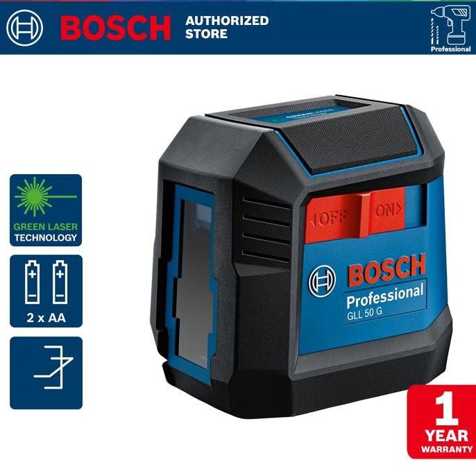 Bosch Laser Line Level / Laser Garis Waterpass 15Meter GLL 50 G