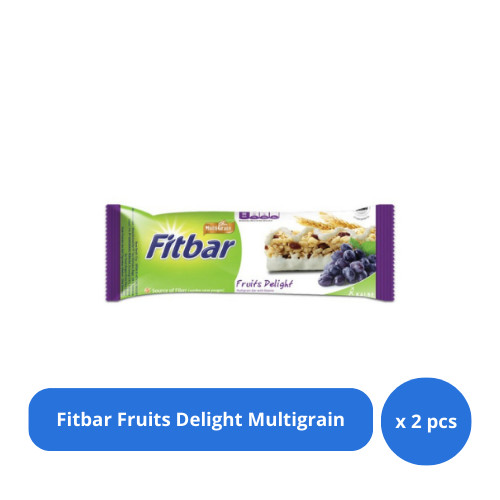 

Fitbar Fruits Delight Multigrain 20gr x 2 pcs
