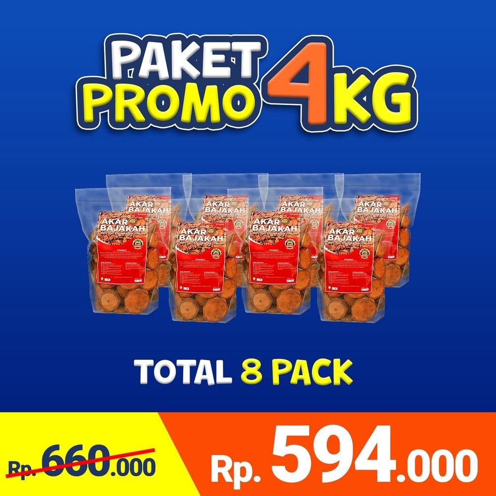 

[Paket 4Kg] Akar Bajakah Tampala Merah Herbal Kering Obat Tumor Kanker Asli Kalimantan 100% Original