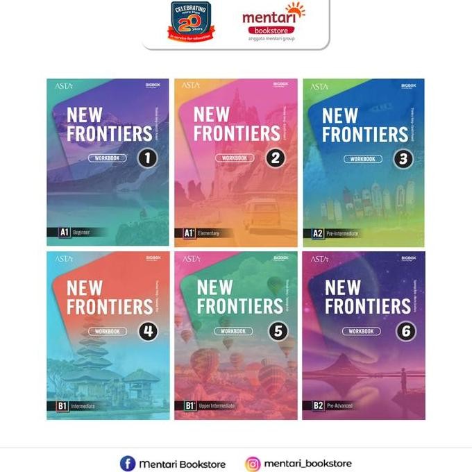 ASTA New Frontiers | Bahasa Inggris | Buku SMP & SMA