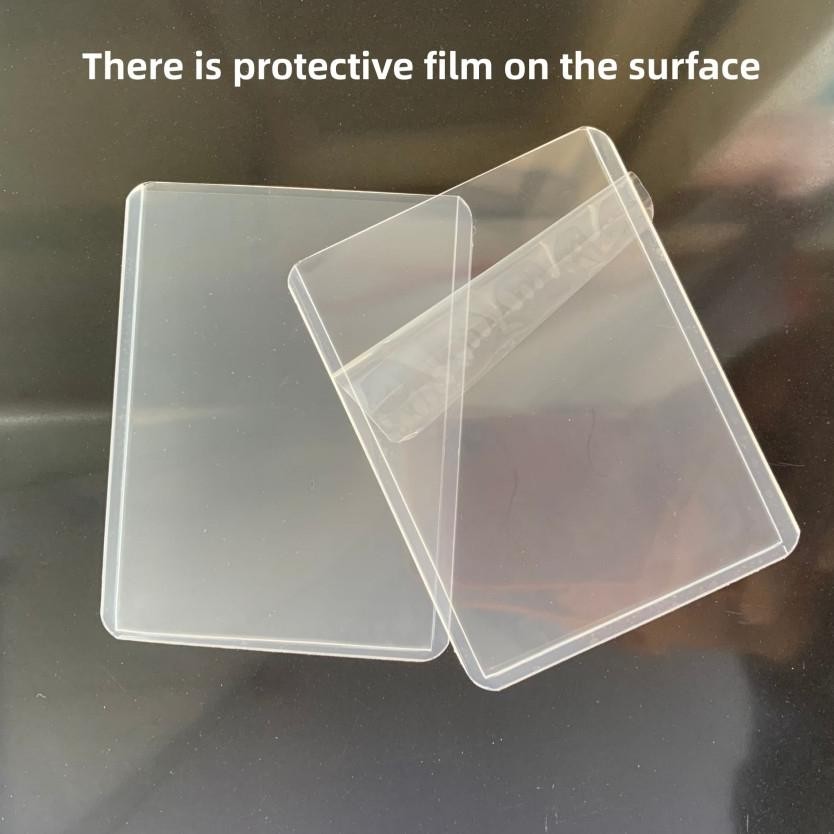 

Heatshrin 25 Pcs/Set Toploader Card Protector Transparan / Ultra Pro Sultan Photocard/Card Sleeve Pokemon/3X435Pt My56