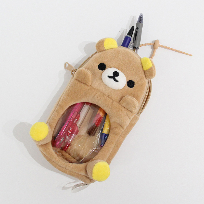 

Kotak Pensil Penyimpanan Plush Rilakkuma
