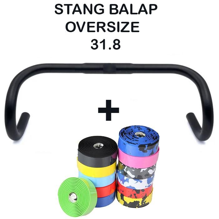 Sale Stang Balap Mtb Os Oversize 31.8 Stang Sepeda Komponen Sepeda Un-1