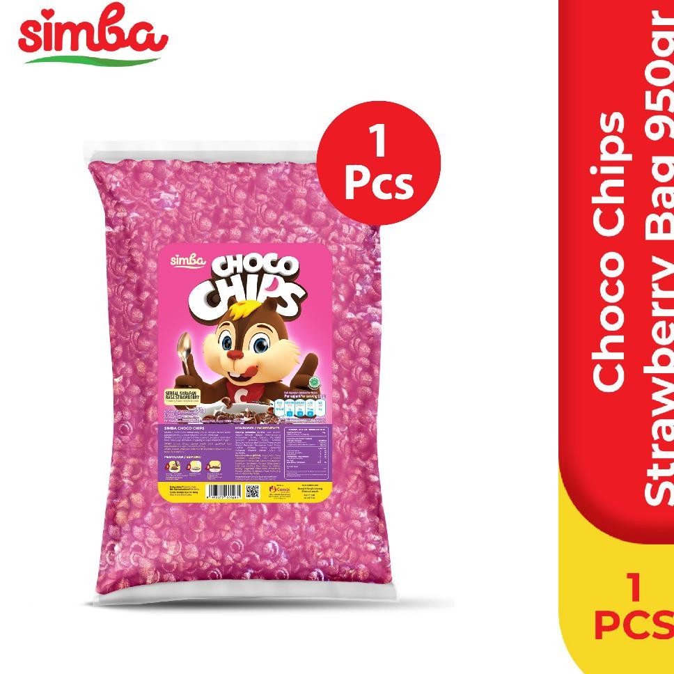 

Simba Sereal Choco Chips Strawberi Bag 950 Gram